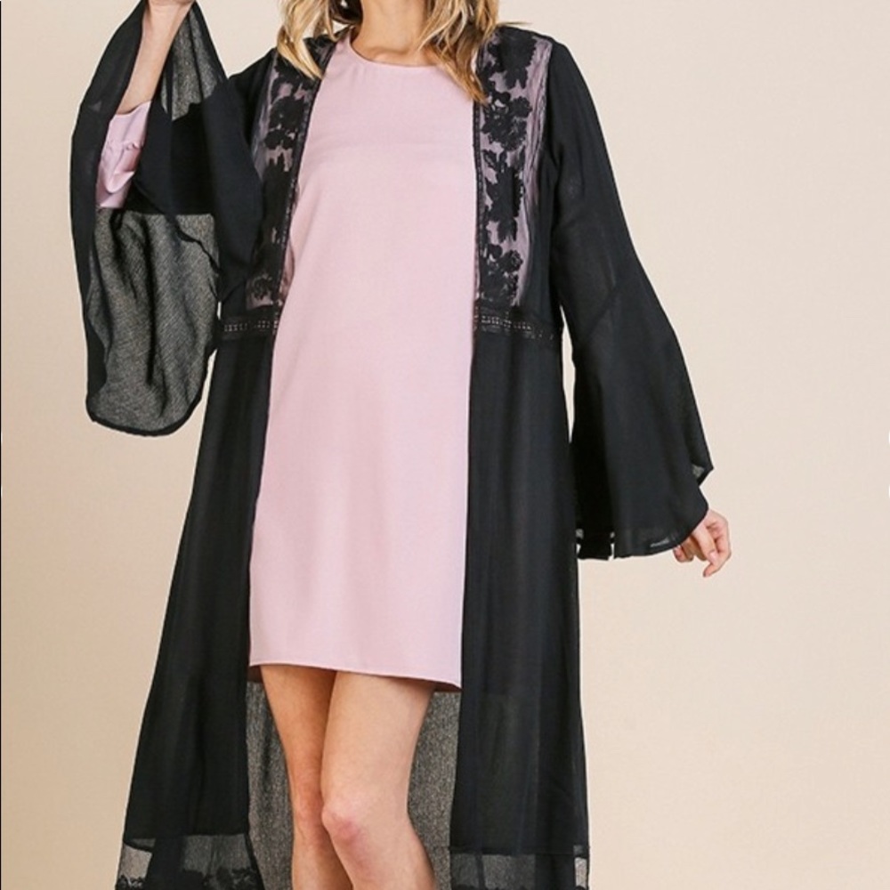 Umgee - Bell Sleeve Kimono - Picture 1 of 6